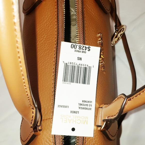 Michael Kors Lenox Large Pebbled Leather Bag - Picture 6 of 8